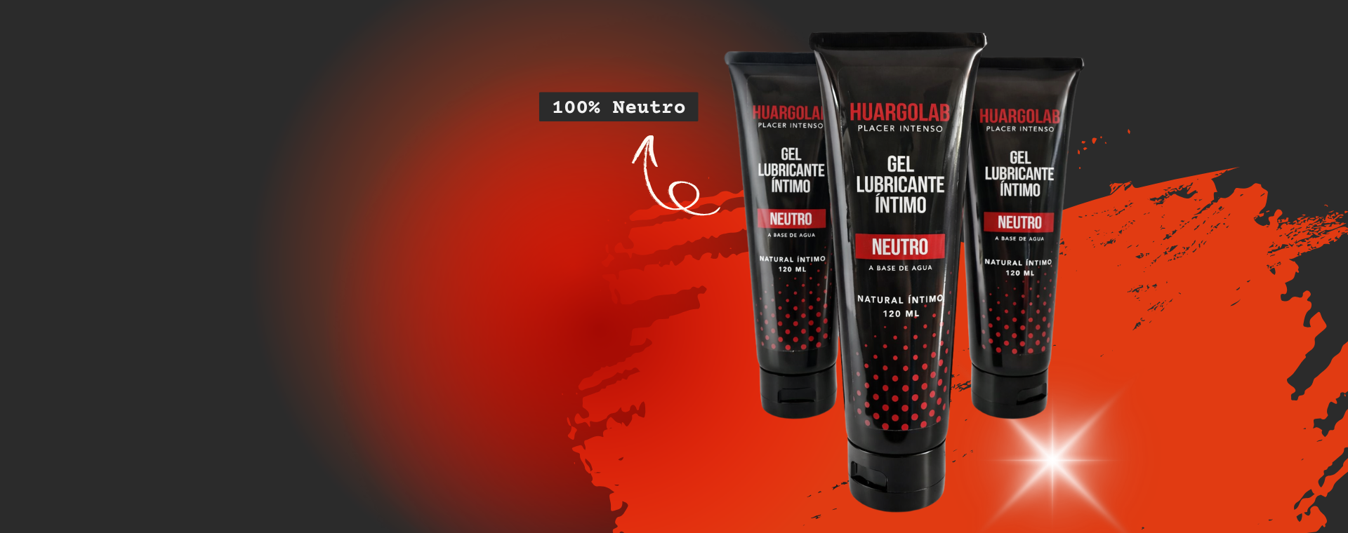 Tubo de Gel Lubricante Íntimo Premium HuargoLab