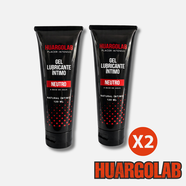 Promo 2 unidades Gel Lubricante Íntimo Premium HuargoLab